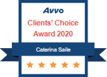 Avvo Client's Choice Award 2020 Caterina Saile